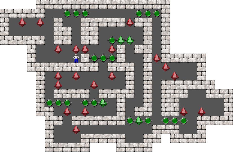 Sokoban David W. Skinner Arranged level 90